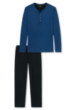 Schiesser Pyjama Royaal Blue 159630 | 21623