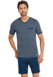 Schiesser Shortama Dark Blue 169695 | 21973