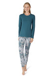 Skiny Broek 1712 Petrolink Flower 083811 | 19750