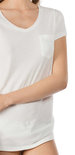 Skiny Shirt Korte Mouw Ivoor 081894 | 18597