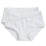 Ten Cate Girls Basic Brief White 30046 | 17511