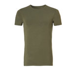 Ten Cate Men Basic Bamboo T-Shirt Burnt Olive 30860 | 21171
