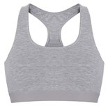Ten Cate Women Fine Sport Top Light Grey Melee 30073 | 18149
