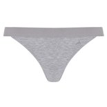 Ten Cate Women Fine Tanga Brief Light Grey Melee 30034 | 18126