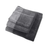 VT Wonen Badgoed Collectie Stone Wash Anthracite 20838