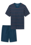 Schiesser Heren Shortama Dark Blue 159621 | 22193
