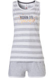 Rebelle Dames Shortama Light Grey 31201-422-1 | 22389