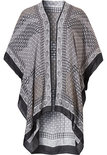 Pastunette Dames Poncho Black 66201-185-2 | 22146