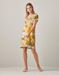 Essenza Dames Nachthemd Emmylou Rosalee Yellow 401472 | 22315