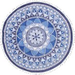 Seahorse Beach Roundie Mandala Blue 21833