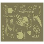 DDDDD Theedoek Greenhouse Olive 14363