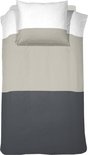 Damai Dekbedovertrek Kraft Grey 22747