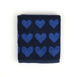 Bunzlau Castle Keukendoek Hearts Dark Blue 5315 | 22889
