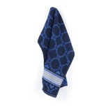 Bunzlau Castle Keukendoek Lace Dark Blue 5311 | 22892