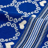 Bunzlau Castle Keukendoek Lace Blue 5313 | 22893