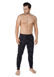 Skiny Men Loungebroek Camouflage Black 086830 | 23149