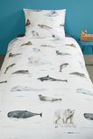 Beddinghouse Kids Dekbedovertrek Polar Animals Grey 23182