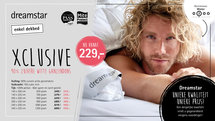 Dreamstar Xclusive 90% Poolse Ganzendons Enkel Dekbed | 18165