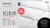 Dreamstar Xperience 90% Eendendons 4-Seizoenen Dekbed | 16389