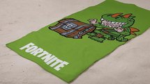 Fortnite Strandlaken Rex Groen 20879