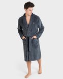 Massana Heren Badjas Antraciet L706301 | 23331
