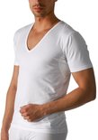 Mey Men Shirt V-Neck Dry Cotton Functional Wit 46038 | 14717