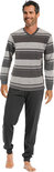 Pastunette For Men Mix & Match Shirt Grey 4399-622-2 | 23187