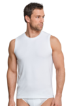 Schiesser Men Long Life Soft Tanktop White 164104 | 23572