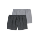 Schiesser Shorts 2-Pack Antraciet 163896 | 19672