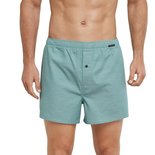 Schiesser Shorts 2-Pack Groen/Zwart 161549 | 18867