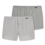 Schiesser Shorts 2-Pack Khaki 161549 | 18868