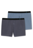 Schiesser Men 95/5 Shorts 2-Pack Antraciet 161149 | 18663