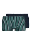 Skiny Men Short Powerline 2-Pack Teal 086001 | 23637