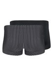Skiny Men Short Powerline 2-Pack Black 086001 | 22921