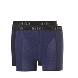 Ten Cate Men Fine Shorts 2-Pack Navy Block 31516 | 23353
