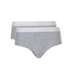 Ten Cate Girls Teens Hipster 2-Pack Grey 31124 | 20931