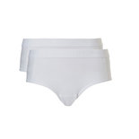 Ten Cate Girls Teens Hipster 2-Pack White 31124 | 20930
