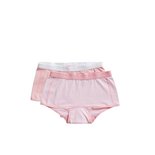 Ten Cate Girls Basic Shorts 2-Pack Pink Stripe 31120 | 20922
