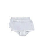Ten Cate Girls Basic Shorts 2-Pack White 31120 | 20918