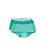 Ten Cate Girls Basic Shorts 2-Pack Mint Stripe 31120 | 20920