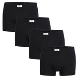 Tom Tailor Men Shorts 4-Pack Black 70605 | 23610