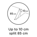 Beddinghouse Percale SplitTopper Hoeslaken Sand 22517