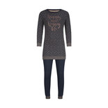 Charlie Choe Meisjes Pyjama Long Pullover Set Happy Life D37004-41 | 23487
