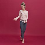 Charlie Choe Dames Shirt Happy Life D37100-38 | 23480