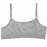 Ten Cate Girls Basic Soft Top Light Grey Melee 30052 | 17529