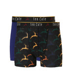 Ten Cate Boys 2-Pack Shorts Deer Black / Blue 30981 | 22628