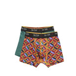 Ten Cate Boys 2-Pack Shorts Tiles / Green 30977 | 22625