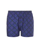Ten Cate Men Woven Shorts Diamond Navy + Check Navy 30232 | 19124