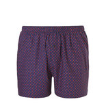 Ten Cate Men Woven Shorts Diamond Navy + Check Navy 30232 | 19124