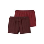 Schiesser Shorts 2-Pack Bordeaux 154789 | 15732